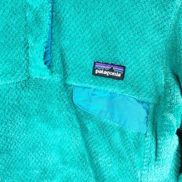 Patagonia Re-Tool Snap-T Fleece Pullover Teal Women’s Size XS - Picture 2 of 5